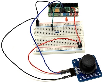 LED powered via USB