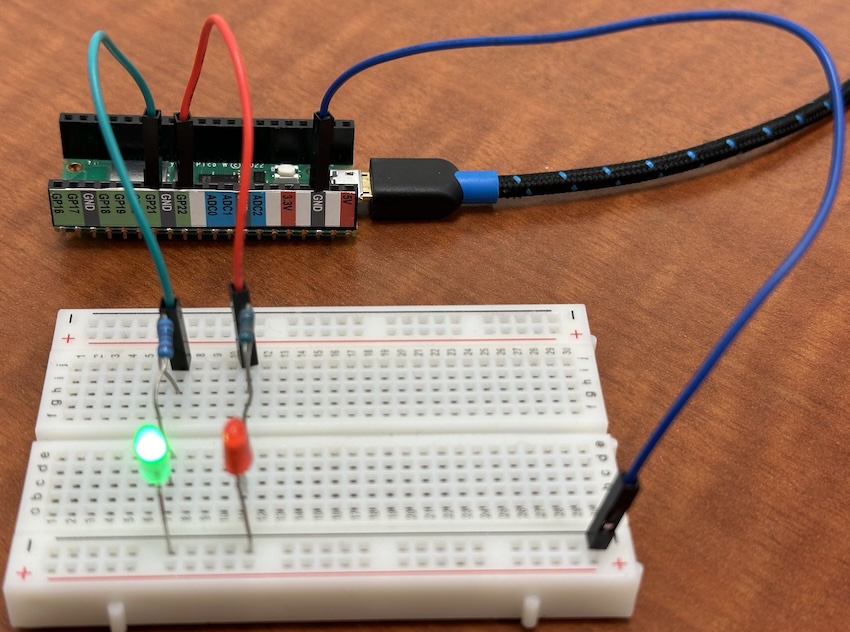 LED indicators