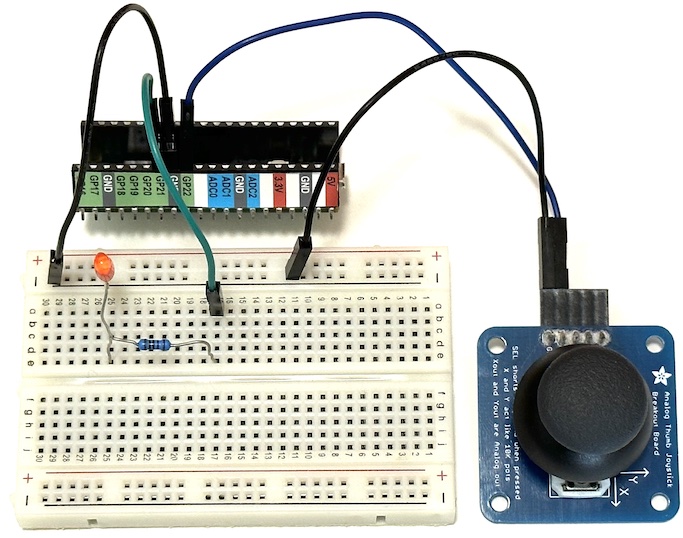 low power test circuit