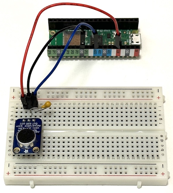 electret mic circuit