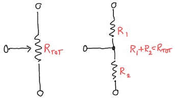 Potentiometer circuit diagram
